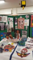 Art exam for two talented Wildcat pupils