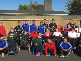 Visit from under 21's Northern Ireland Football Team